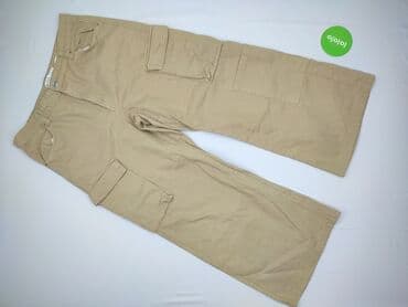 spodnie robocze krótkie castorama: Bershka, Spodnie cargo damskie, XL — 2