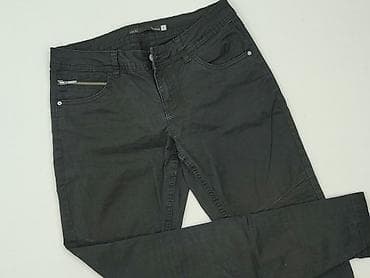 joggery basic damskie: Spodnie materiałowe damskie, rozmiar S — 1