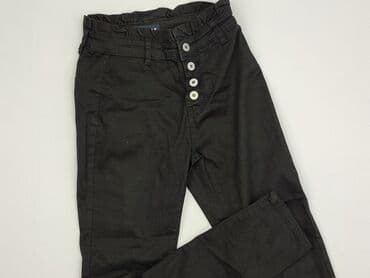 monnari czarne spodnie: Nuna Lie, Spodnie materiałowe damskie, rozmiar S — 1