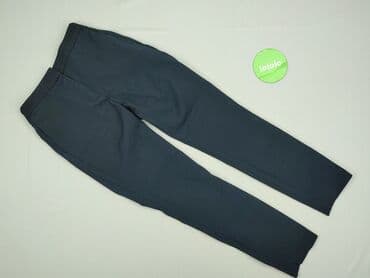 granatowe chinosy damskie: Zara, Spodnie materiałowe damskie, rozmiar S — 2