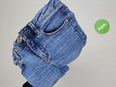 obcisłe mini spódniczki: Spodnie jeansowe, 5-6 lat, 110/116, stan - Bardzo dobry — 5