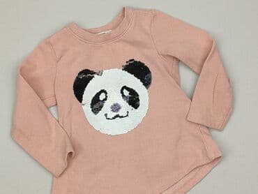koszulka na 4 urodziny: Sweatshirt, Fox&Bunny, 1.5-2 years, 86-92 cm, condition - Very good — 1