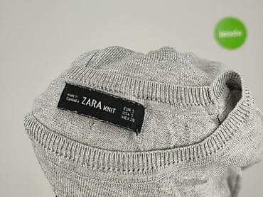 pull and bear bluza szara: Zara, Sweter damski, rozmiar S — 5
