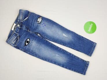 legginsy dla chłopca: Spodnie jeansowe, Zara, 7 lat, 122, stan - Idealny — 2