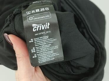 legginsy motocyklowe: Crivit, Spodnie 3/4 damskie, rozmiar L — 5