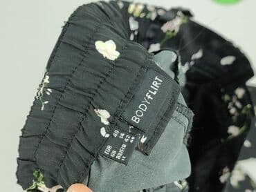 spodnie serduszka by o la la czarne: BODY FLIRT, Spodnie materiałowe damskie, rozmiar L — 4