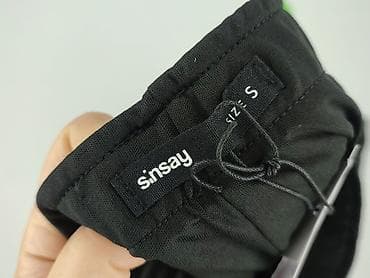 sinsay top cekinowy: Sinsay – damskie spodnie z cekinami, rozmiar S - Model: długie — 4