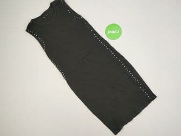 czarna sukienka z długim rękawem sinsay: Sinsay, Sukienka damska, rozmiar S — 2