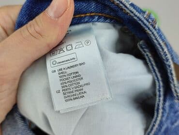 krótkie spodenki jeansowe z dziurami: H&M, Szorty damskie, rozmiar S — 6