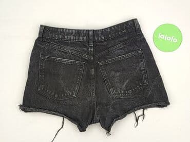 krótkie spodenki dżinsowe z wysokim stanem: H&M, Szorty damskie, rozmiar S — 4