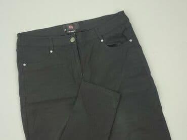 legginsy damskie plus size: Monnari, Material trousers for women, size L (EU 40) — 1