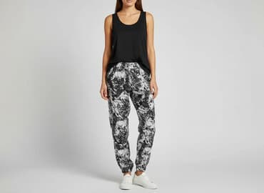 bershka spodnie hello kitty: Bik Bok, Spodnie materiałowe damskie, rozmiar XS — 7