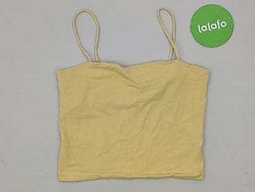 bluzki białe basic: Gina Tricot, Top damski, rozmiar M — 2