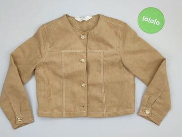 bluzka czerwona elegancka: Kurtka przejściowa, H&M, 7 lat, 116-122 cm, stan - Idealny — 2