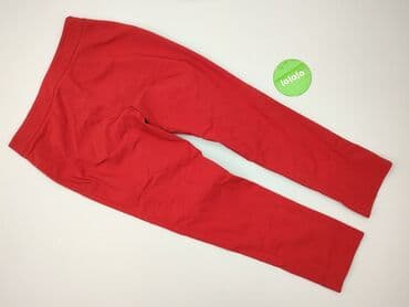 piękne czerwone sukienki na wesele: Spodnie materiałowe damskie, rozmiar L — 3