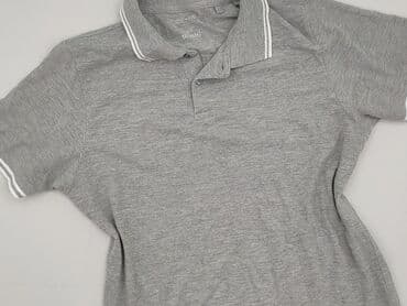 golfy w paski: IDENTIC, Polo shirt for men, size S — 1