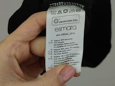 czarne dresowe szorty damskie: Esmara, Szorty damskie, rozmiar XS — 9