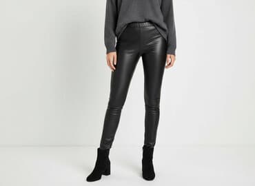 gatta legginsy push up: Legginsy Ze skóry ekologicznej damskie, rozmiar M — 1