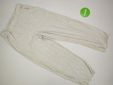 stretchem: Spodnie materiałowe damskie, rozmiar L — 2