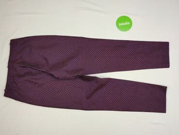woskowane legginsy z wysokim stanem zara: SIMPLE, Spodnie materiałowe damskie, rozmiar S — 3