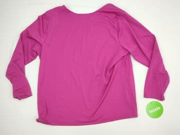 marynarki plus size damskie: Bluzka damska, 6XL — 3