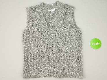 bialy moherowy sweter: Kamizelka damska, rozmiar L — 2