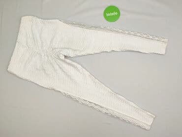 białe rajstopy 164: Legginsy Eleganckie damskie, rozmiar S — 3