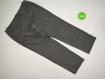 woskowane legginsy z wysokim stanem zara: Spodnie materiałowe damskie, 4XL — 3