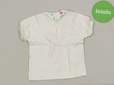 koszulki basic dla dzieci: T-shirt, 9-12 months, condition - Very good — 2
