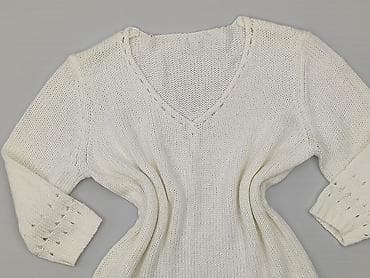 czerwony sweter hm: Sweter damski, rozmiar L — 1
