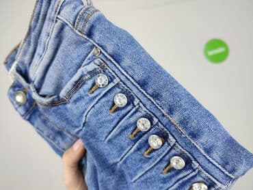 srebrne buty deichmann: Jeansy damskie, rozmiar S — 4