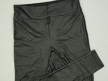 F&F, Legginsy Ze skóry ekologicznej damskie, rozmiar M