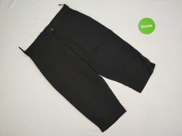 legginsy damskie marszczone: Spodnie 3/4 damskie, 3XL — 2