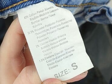 krótkie spodenki m sara: M.Sara, Jeansy damskie, rozmiar S — 5