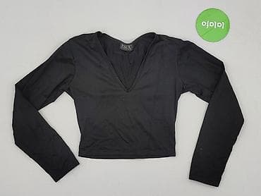 bluzki czarne plus size: Top damski, rozmiar 2XS — 2