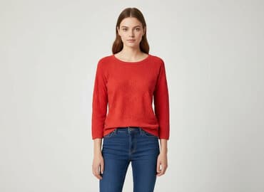 czerwone bluzki reserved: Reserved, Bluzka damska, rozmiar S — 1