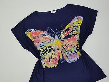 basic t shirt h: T-shirt damski, rozmiar 5XL — 1