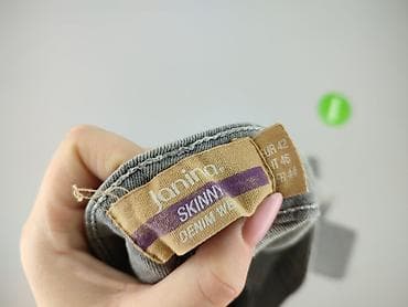 high waisted jeans: Janina, Jeansy damskie, rozmiar XL — 4