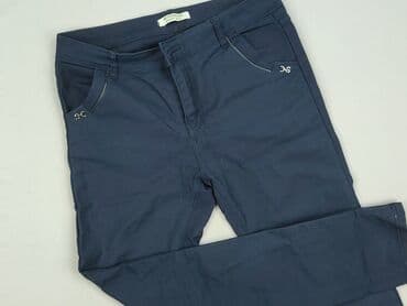 szerokie spodnie new yorker: Spodnie materiałowe damskie, rozmiar L — 1