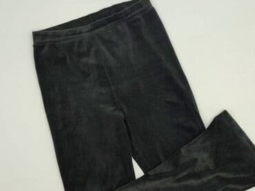 Women: Material trousers for women, size S (EU 36) — 1