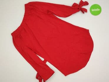 czerwona bluzki wieczorowe: Bluzka damska, rozmiar M — 4