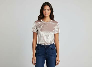 welurowa koszulka: FB Sister, T-shirt damski, rozmiar S — 1