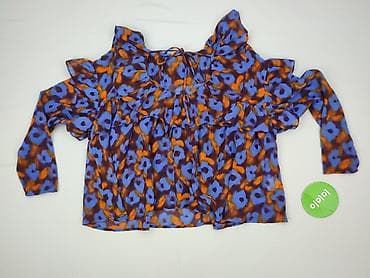 niebieska bluza: Sinsay, Bluzka damska, rozmiar XS — 2