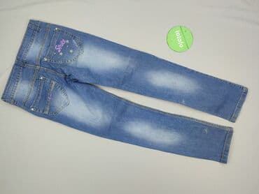 chicaca bluzy: Spodnie jeansowe, Niebieski Księżyc, 13 lat, 152/158, stan - Bardzo dobry — 3