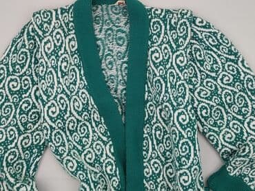 sweter z dodatkiem moheru: Kardigan damski, M — 1