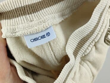 spodnie woskowane camel: Spodnie dresowe, Cherokee, 3-6 miesięcy, stan - Dobry — 4