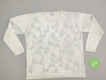 sweter w serca h: Kiwi, Sweter damski, rozmiar One size — 2