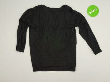 czarne bluzki dekolt v: Bluzka damska, rozmiar S — 3