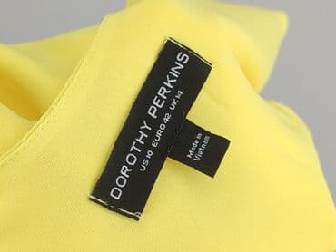 bluzka żółta w czarne paski: Dorothy Perkins, Top damski, rozmiar XL — 4