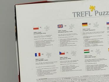 klapki na koturnie z zakrytymi palcami: Puzzle dla Młodzieży, stan - Idealny — 4